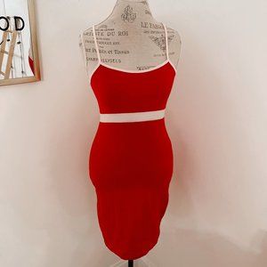 VINTAGE RARE BRANDY MELVILLE RED DRESS